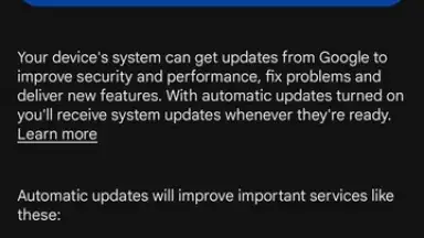 Google Play services screenshot 2