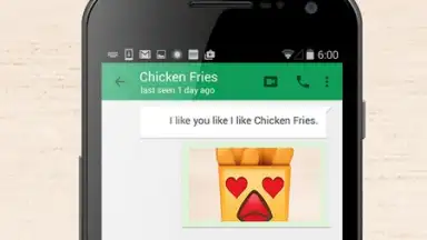 Chicken Fries Keyboard screenshot 1