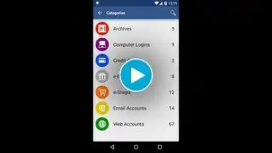 aWallet Password Manager screenshot 1