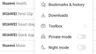 HUAWEI Browser screenshot 6