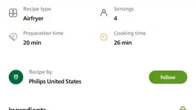 Kitchen+ Airfryer recipes screenshot 10