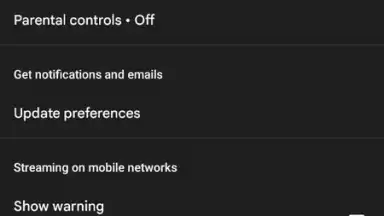 Google TV screenshot 14