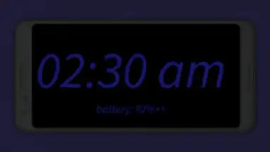 Night Clock (Digital Clock) screenshot 1