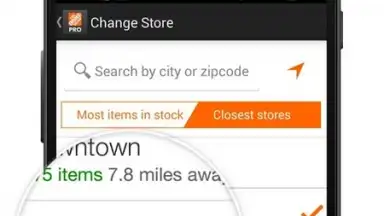 Home Depot screenshot 1