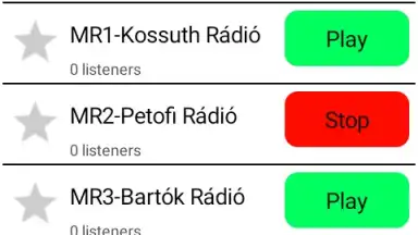 Hungarian Radio Online screenshot 2