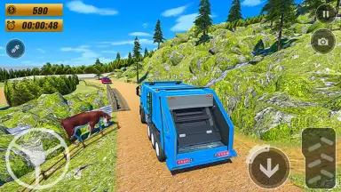 Offroad Truck Simulator - Garbage Truck Game screenshot 3