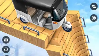 Tuk Tuk Taxi Driving Games 3D screenshot 5