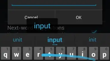 Jelly Bean Keyboard 4.3 screenshot 3