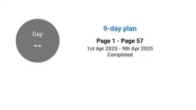 Reading Plan screenshot 2