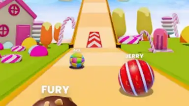 Candy Ball Run - Rolling Games screenshot 5