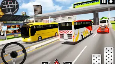 Coach Bus Driving - Bus Games screenshot 8