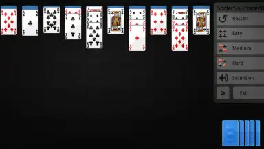SolitaireSpiderHD screenshot 1