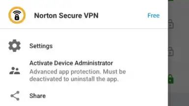 Norton App Lock screenshot 3