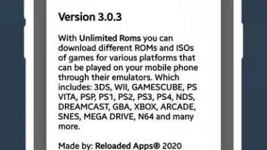Unlimited Roms screenshot 3