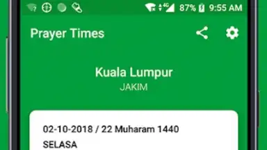 Addin Prayer Times screenshot 1