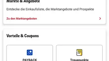 REWE screenshot 1