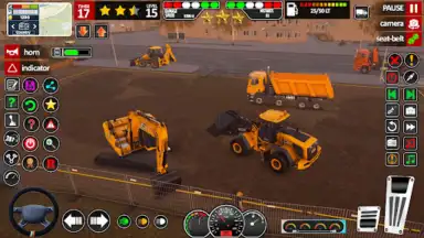JCB Game Snow Excavator Games screenshot 3