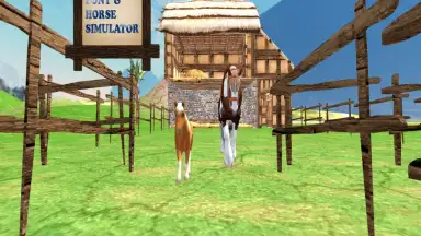 Pony Horse Simulator Kids 3D screenshot 13