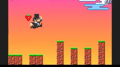 Super Mega Runners 8 Bit Mario screenshot 4