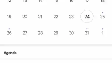 Mi Calendar screenshot 1