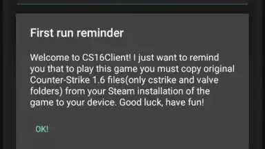 CS16Client screenshot 1