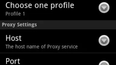 ProxyDroid screenshot 3