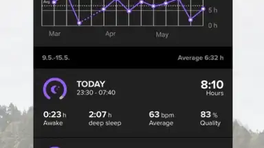 Suunto screenshot 1