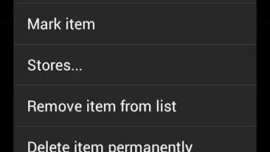 OI Shopping list screenshot 5