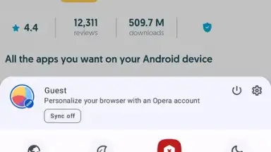 Opera Browser screenshot 2