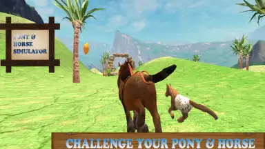 Pony Horse Simulator Kids 3D screenshot 5