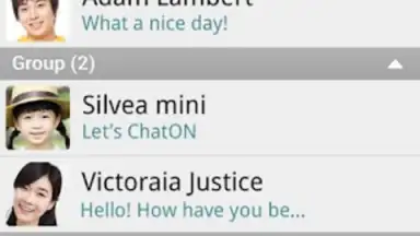 ChatON screenshot 2