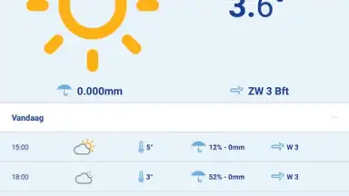 Buienradar screenshot 11