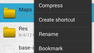 OI File Manager screenshot 2