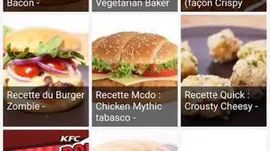 Recettes Sandwichs screenshot 3