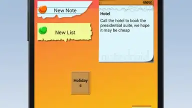 Note Droid screenshot 1