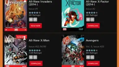Marvel Comics screenshot 3