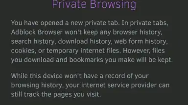 Adblock Browser screenshot 5