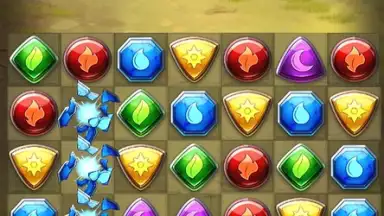Dragon Strike: Puzzle RPG screenshot 2