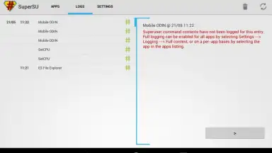 SuperSU screenshot 5