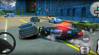 Police Car Drift شرطة الهجوله screenshot 9
