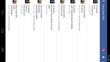 Lite Messenger FB screenshot 19