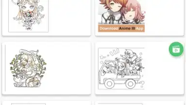 Anime - Paint by Numbers screenshot 2