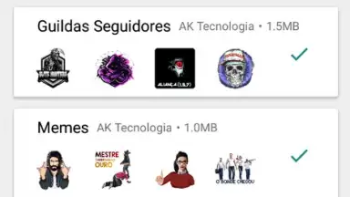 Figurinhas FF screenshot 1
