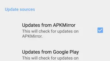 APKUpdater screenshot 3