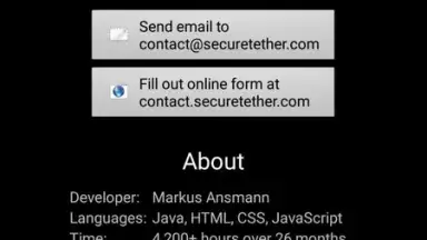 SecureTether WiFi screenshot 4
