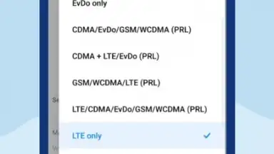 Force 4G/LTE Only Mode screenshot 2