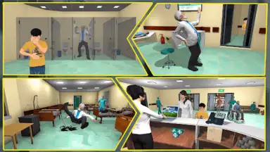 Scary Doctor 3D Pranks Fun screenshot 1