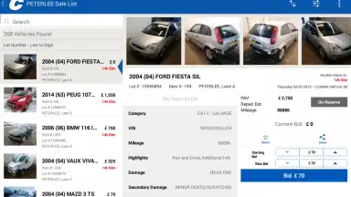 Copart screenshot 2