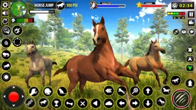 Wild Horse Family Simulator screenshot 2