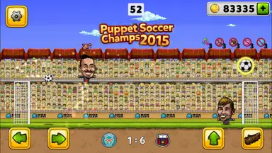 Puppet Soccer Champions 2015 screenshot 2
